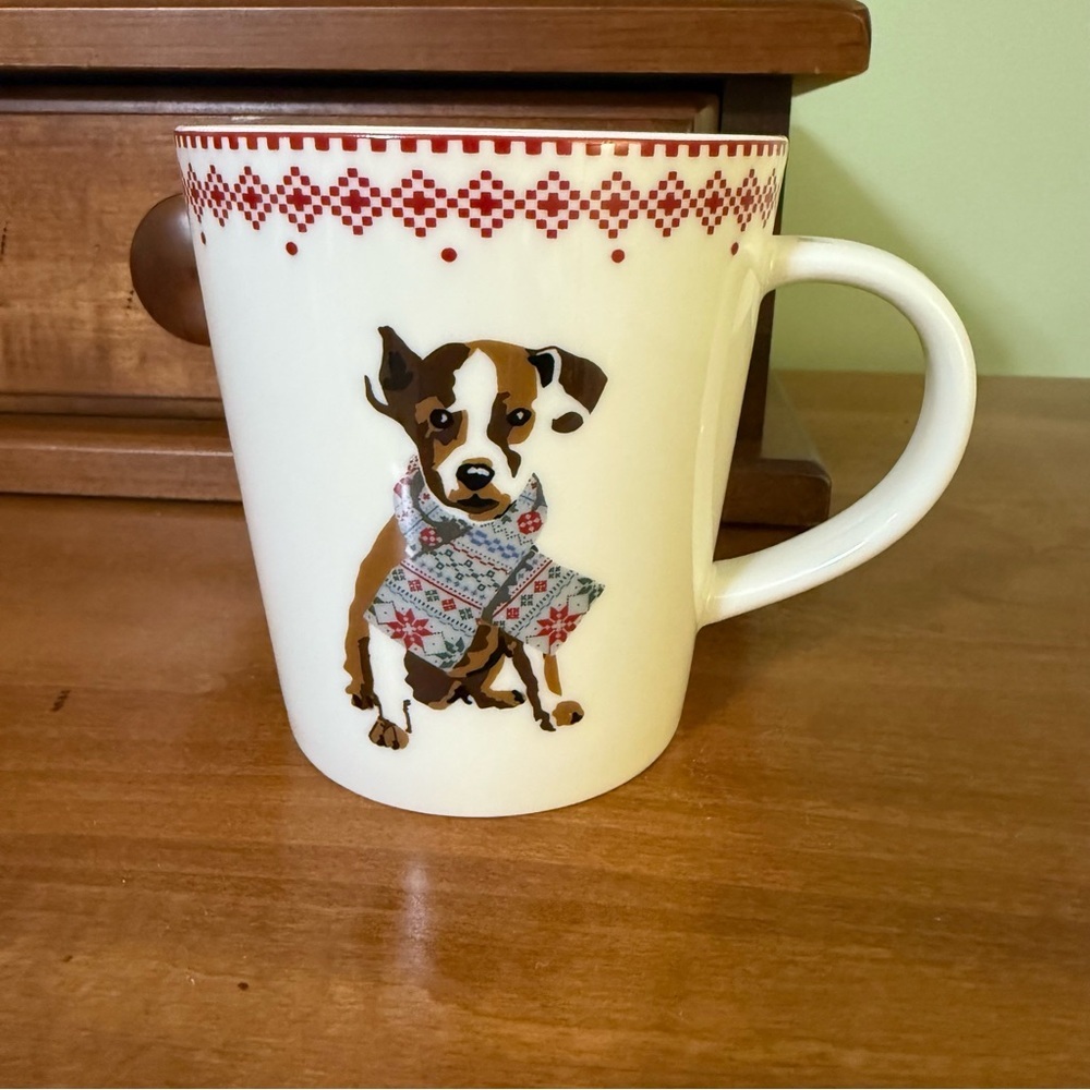 Royal Doulton Augie the Dog Porcelain Mug Ellen DeGeneres coffee cup tea